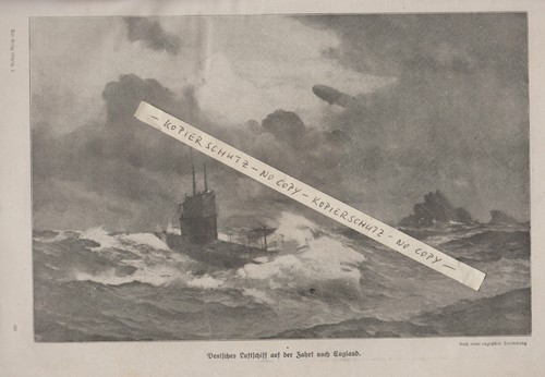 Deutsches luftschiff auf - deutsches,