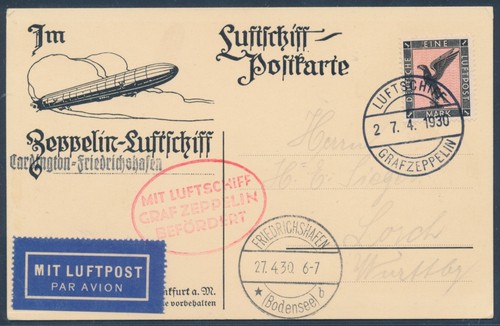 Zeppelin englandfahrt 1930 - zeppelin,
