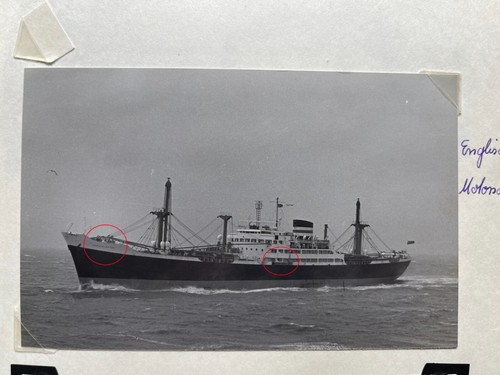 Orig foto schiff frachter - orig.,