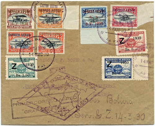 Zeppelin 1930 bolivien - zeppelin,