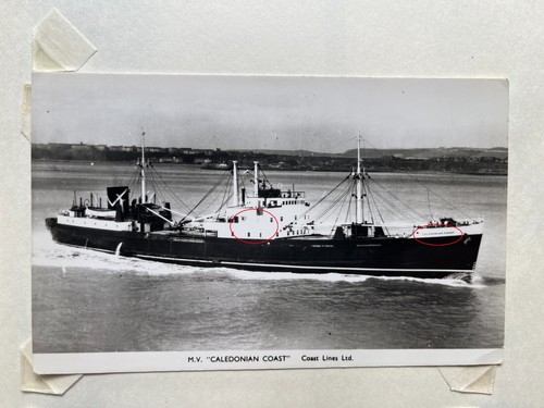 Orig foto schiff caledonia - foto,