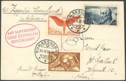Zuleitungspost schweiz 1930 - schweiz:,